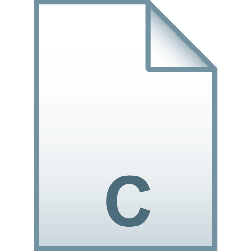 C file